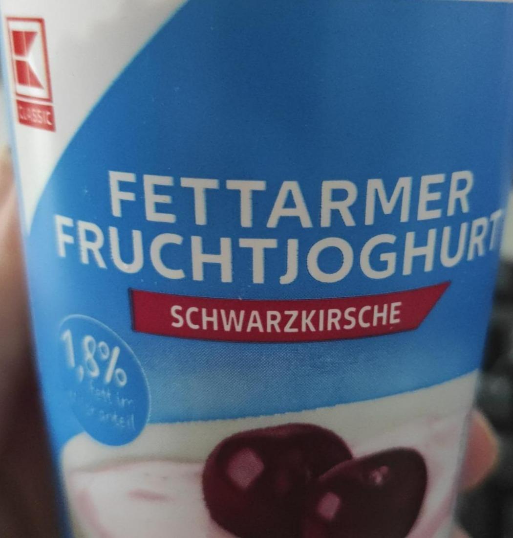 Fotografie - Fettarmer Fruchtjoghurt Schwarzkirsche K-Classic