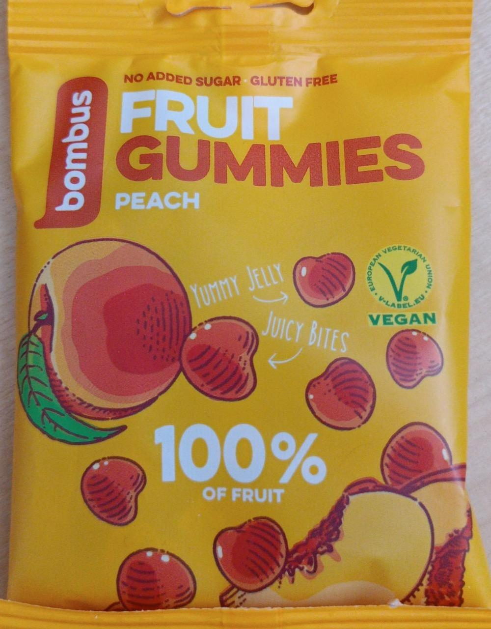Fotografie - Fruit Gummies Peach Bombus