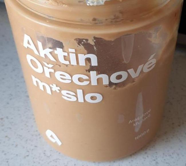 Fotografie - Ořechové máslo arašídové křupavé Aktin
