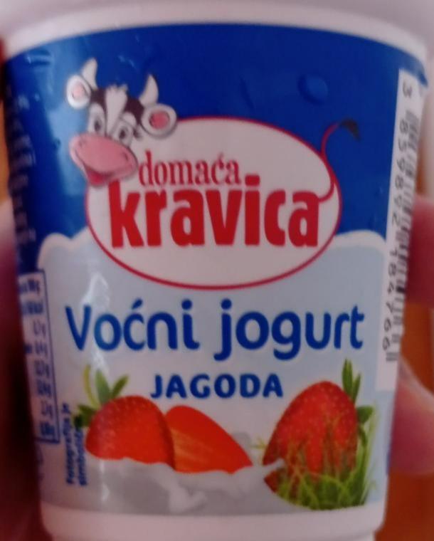 Fotografie - voćni jogurt jagoda
