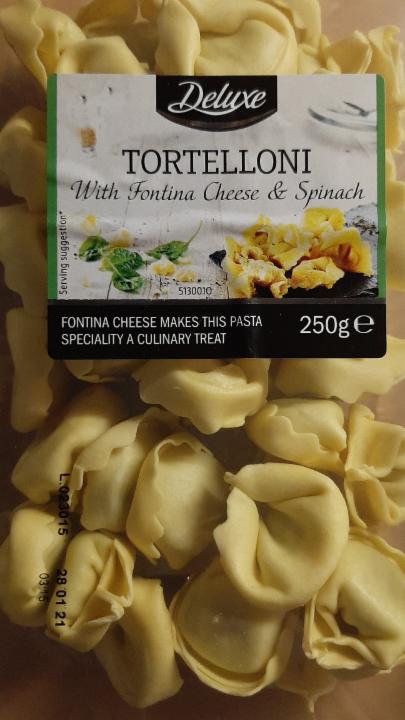 Fotografie - Deluxe Tortelloni with fontina cheese & spinach