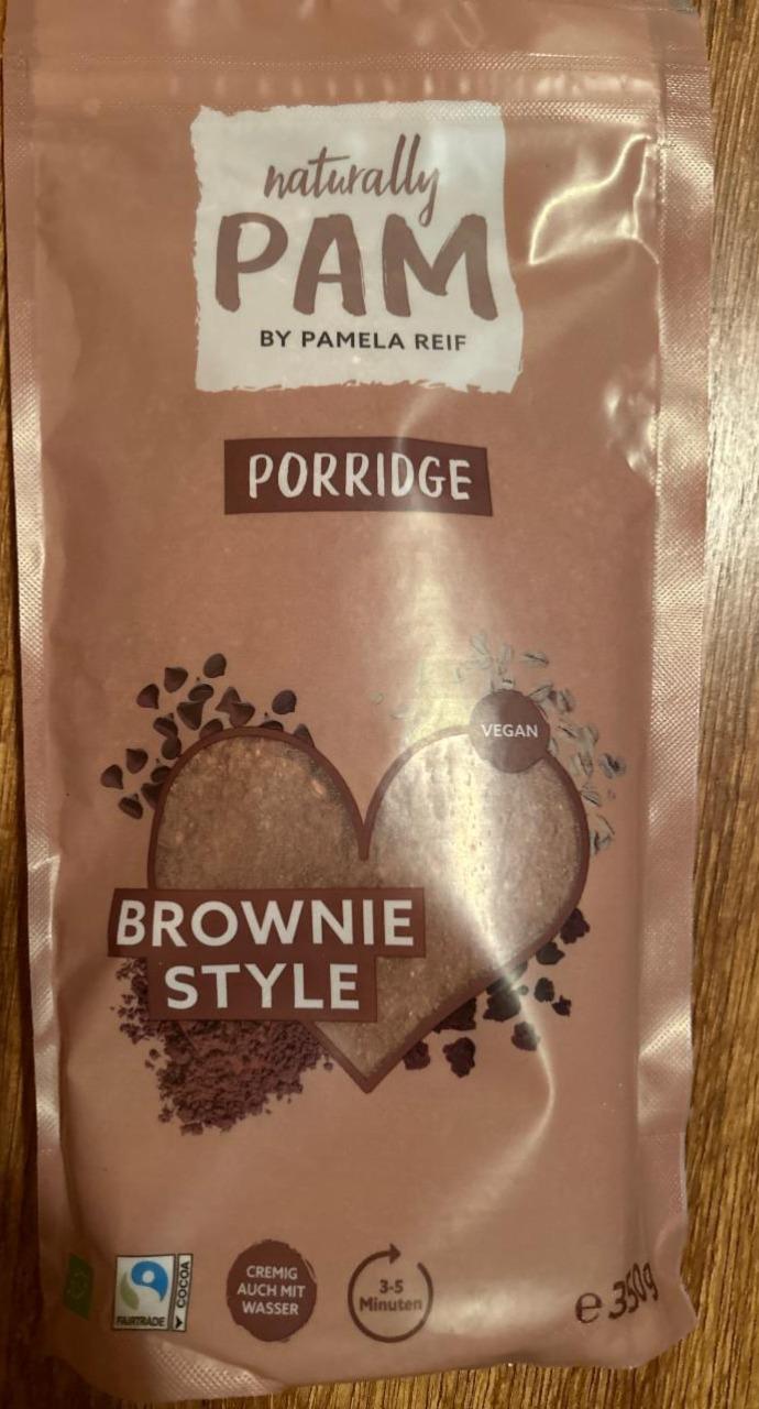 Fotografie - Porridge Brownie Style Naturally Pam