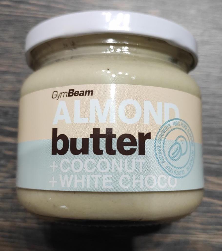 Fotografie - Almond butter coconut and white choco GymBeam