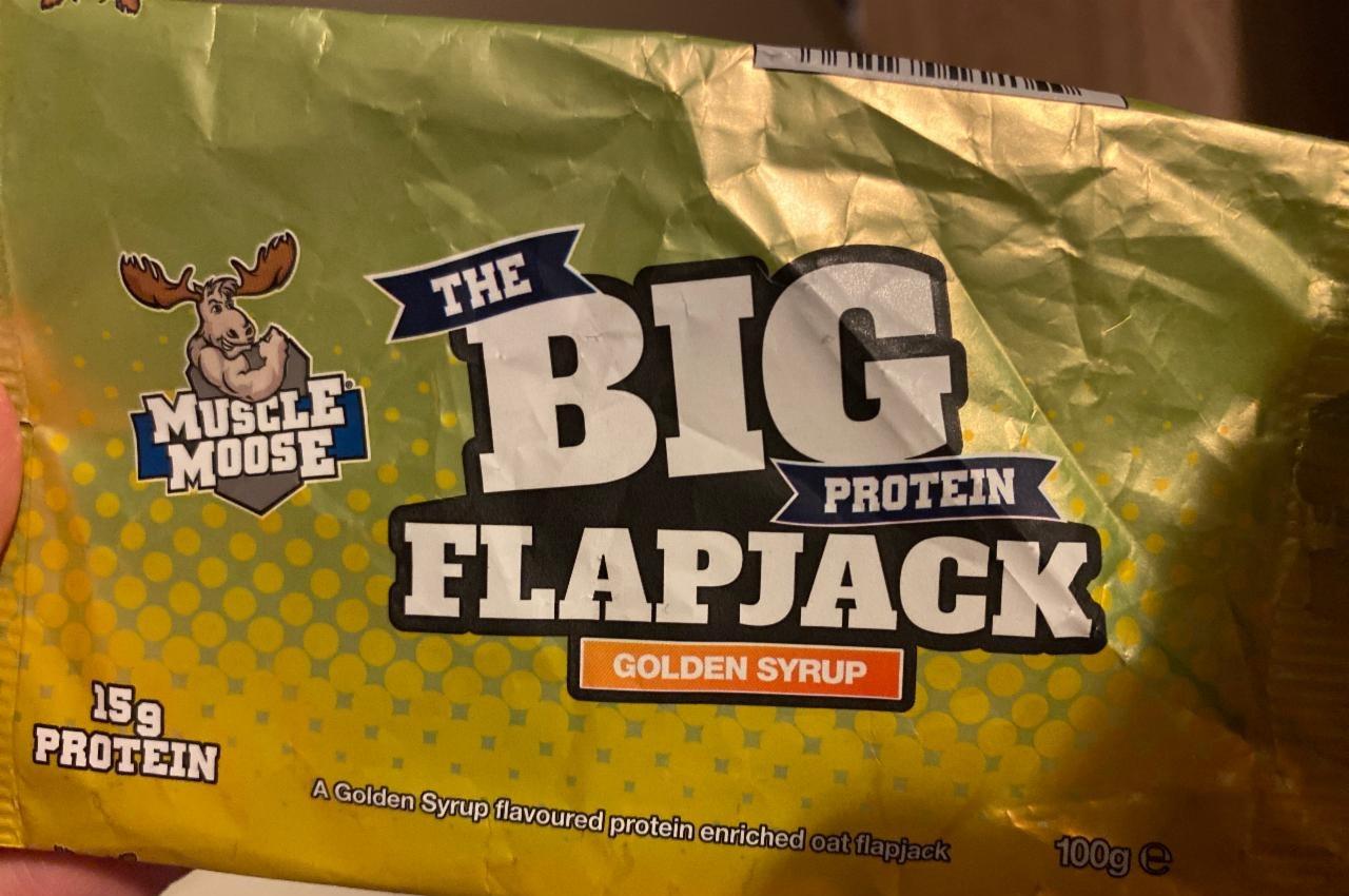 Fotografie - The Big Protein Flapjack Golden Syrup Muscle Moose