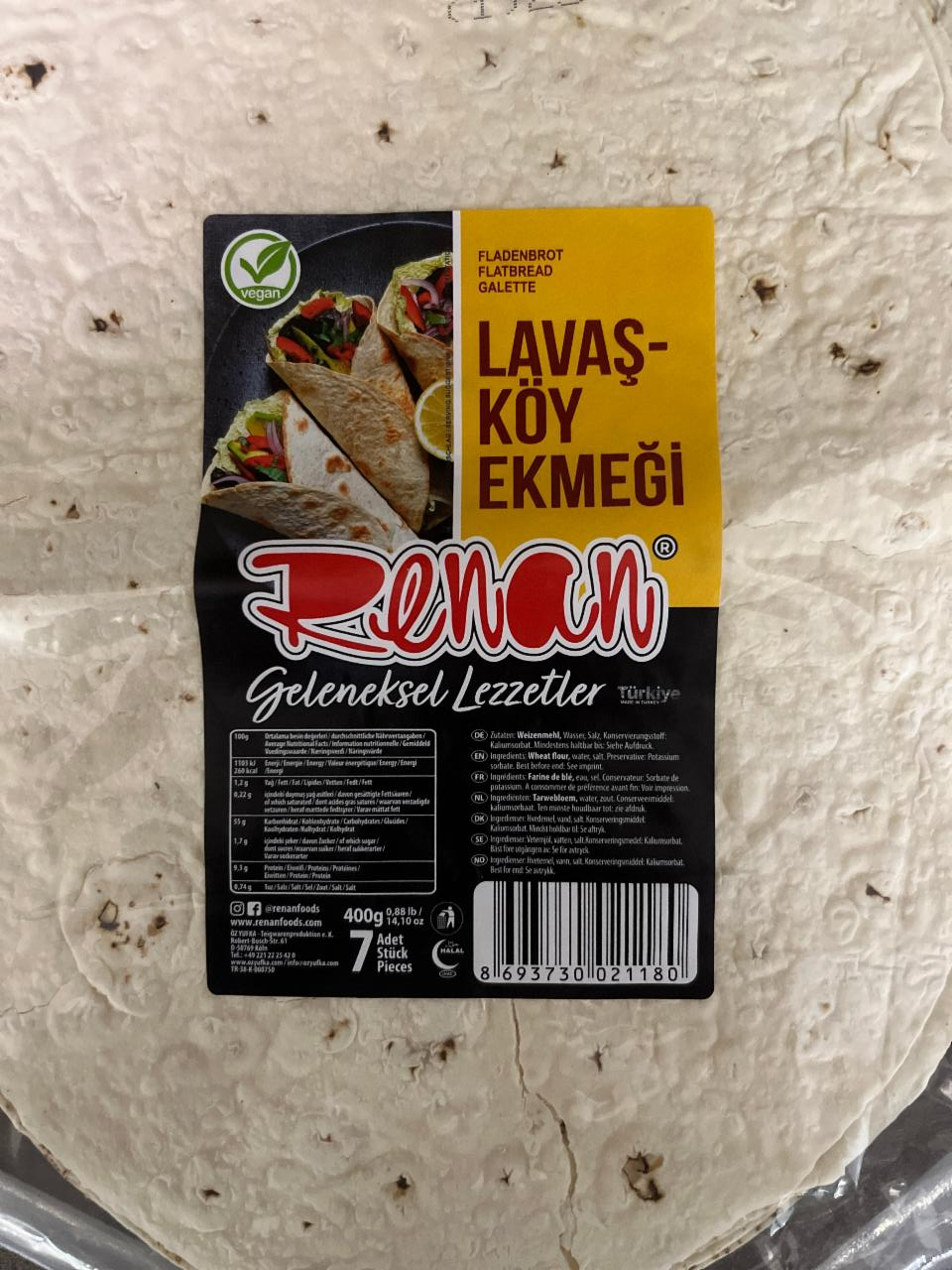 Fotografie - Lavaş - Köy ekmeği Renan
