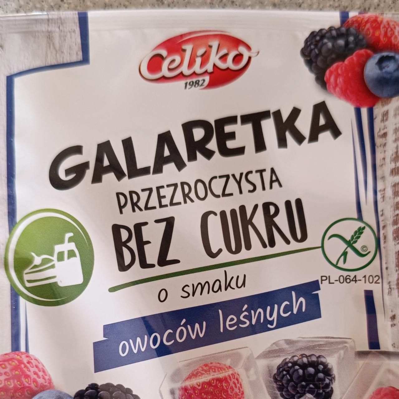 Fotografie - Galaretka bez cukru o smaku owocow lesnych Celiko