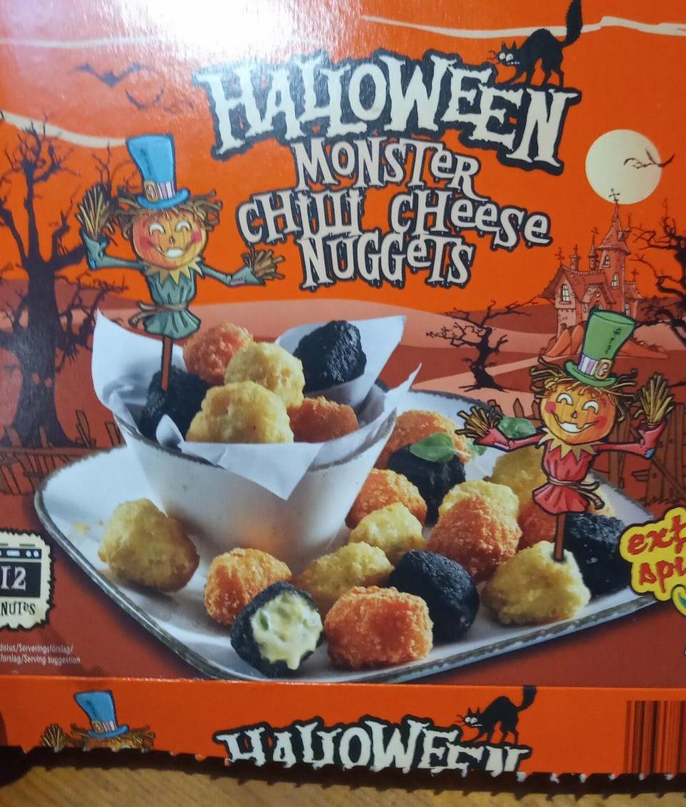 Fotografie - Halloween monster chilli cheese neggets