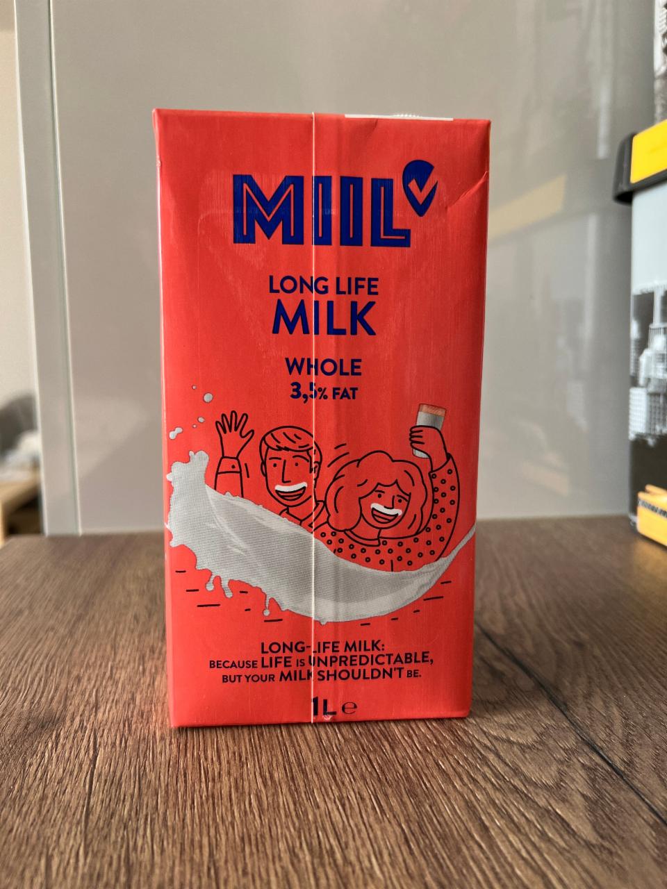 Fotografie - Long Life Milk Whole 3,5% Fat Miil