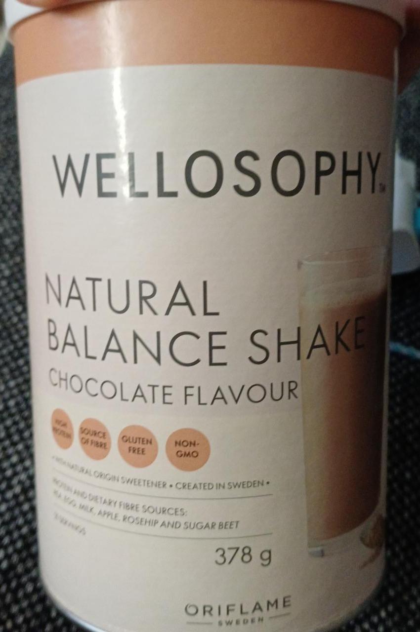 Fotografie - Natural Balance Shake Chocolate Flavour Wellosophy