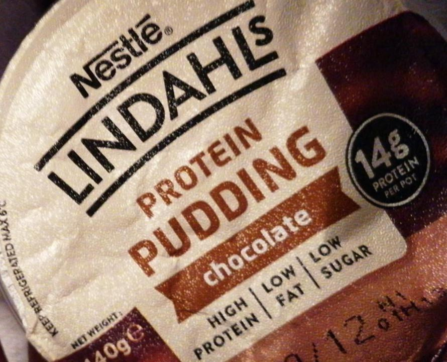 Fotografie - Lindhals protein puding Nestlé