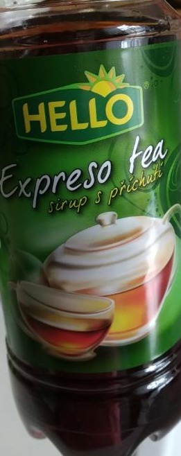 Fotografie - sirup Expreso tea