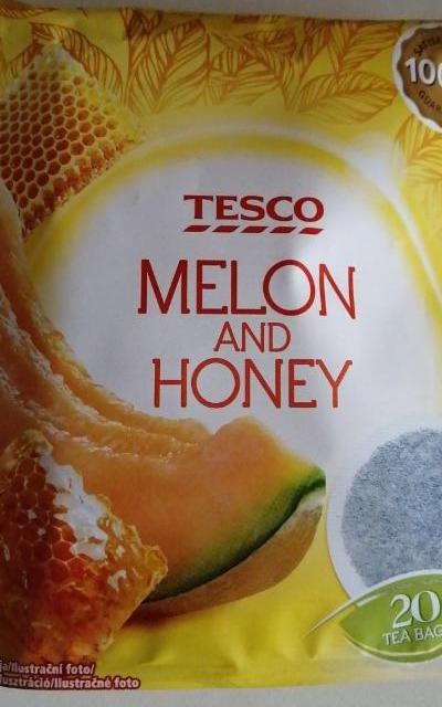 Fotografie - Ovocný čaj s příchutí melounu a medu Tesco