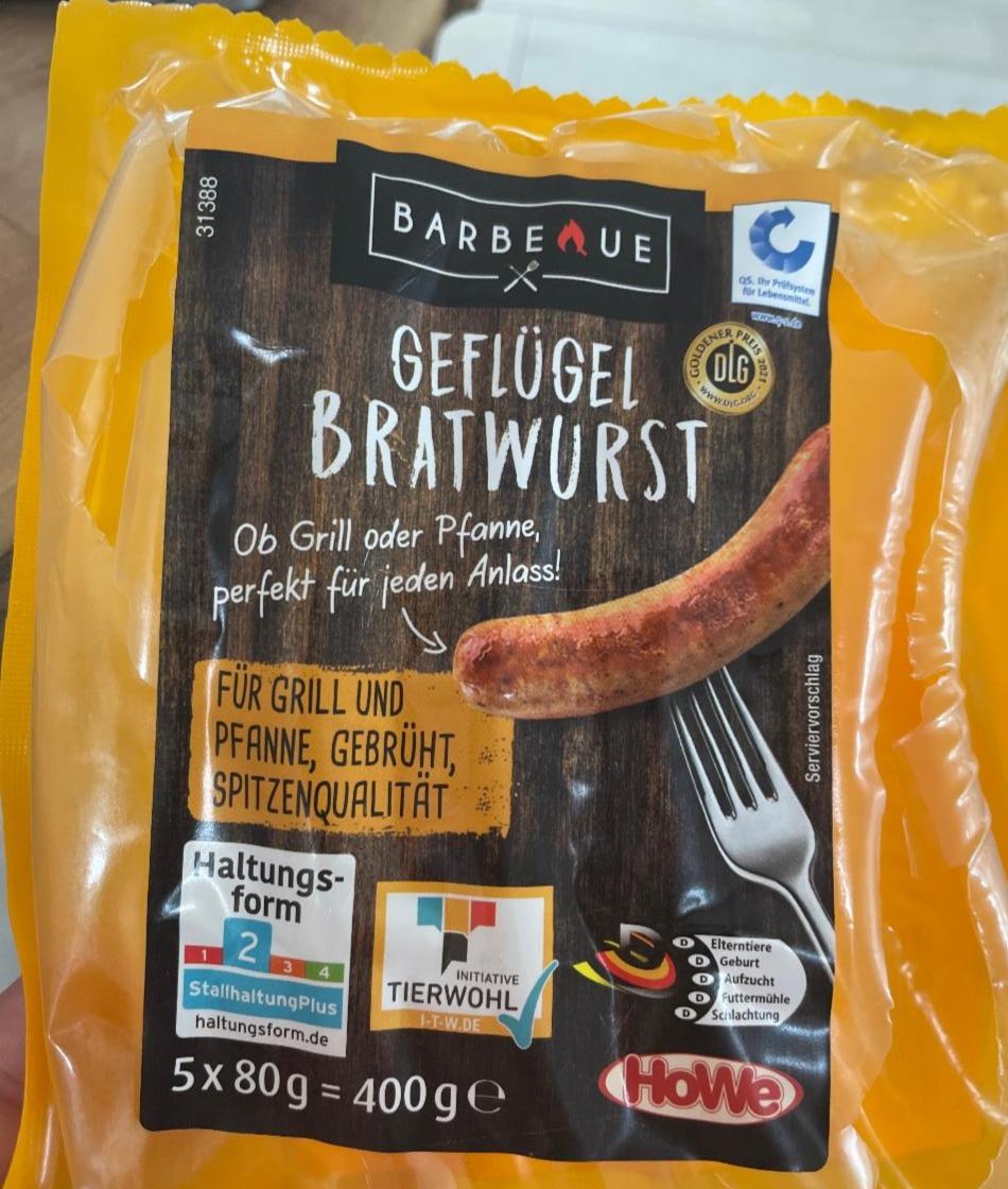 Fotografie - Geflügel Bratwurst Barbecue