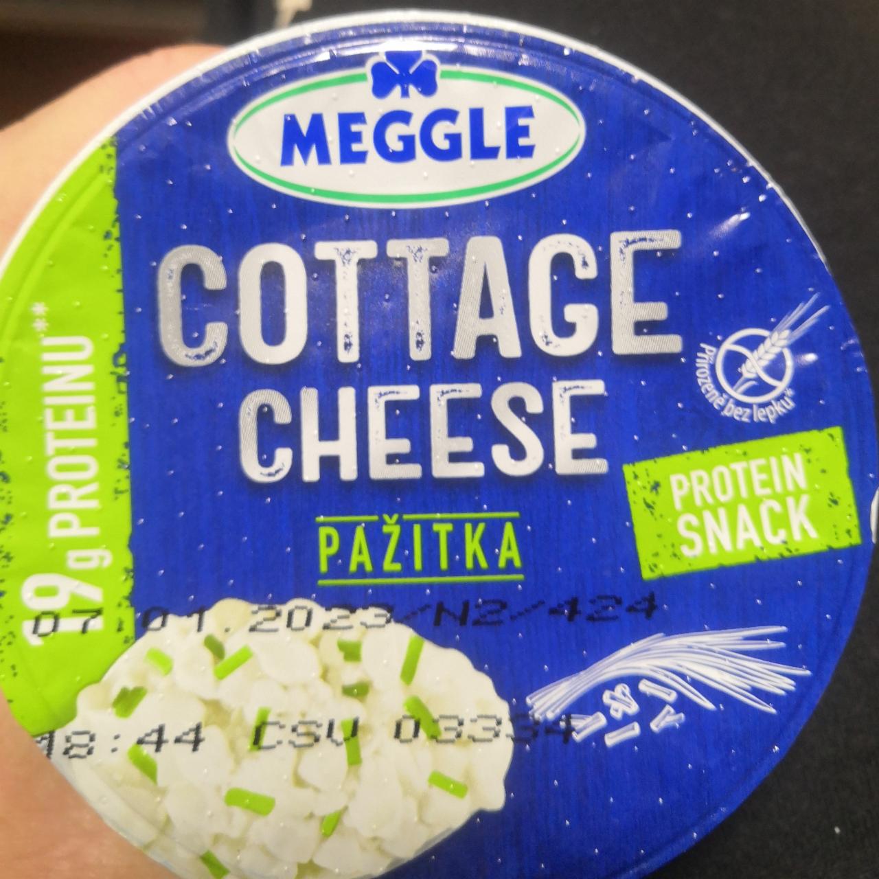 Fotografie - Cottage cheese Pažitka Meggle