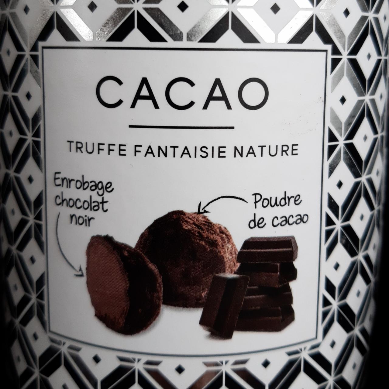 Fotografie - Cacao Truffe fantaisie nature Truffettes de France