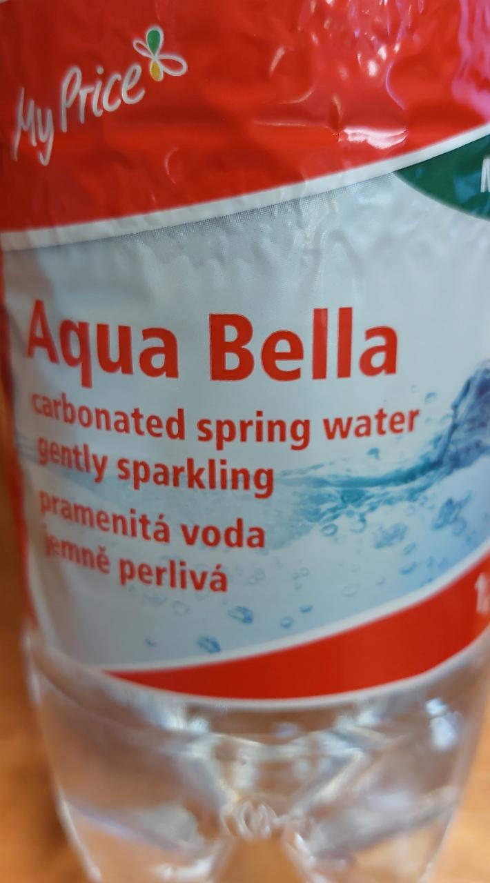 Fotografie - Aqua Bella pramenitá voda jemně perlivá MyPrice
