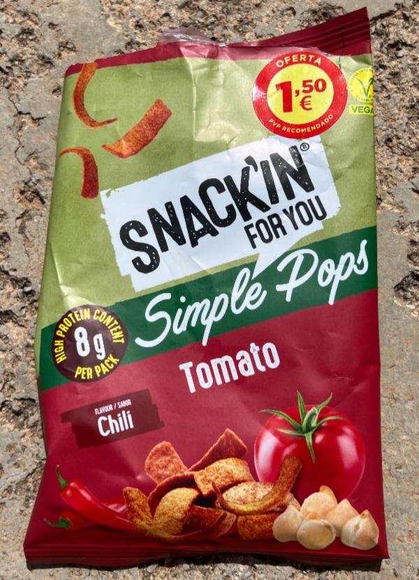 Fotografie - Simple Pops Tomato Chili Snack'In For You