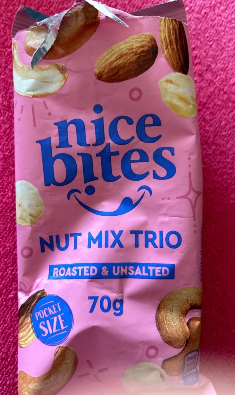 Fotografie - Nut mix trio roasted & unsalted Nice Bites