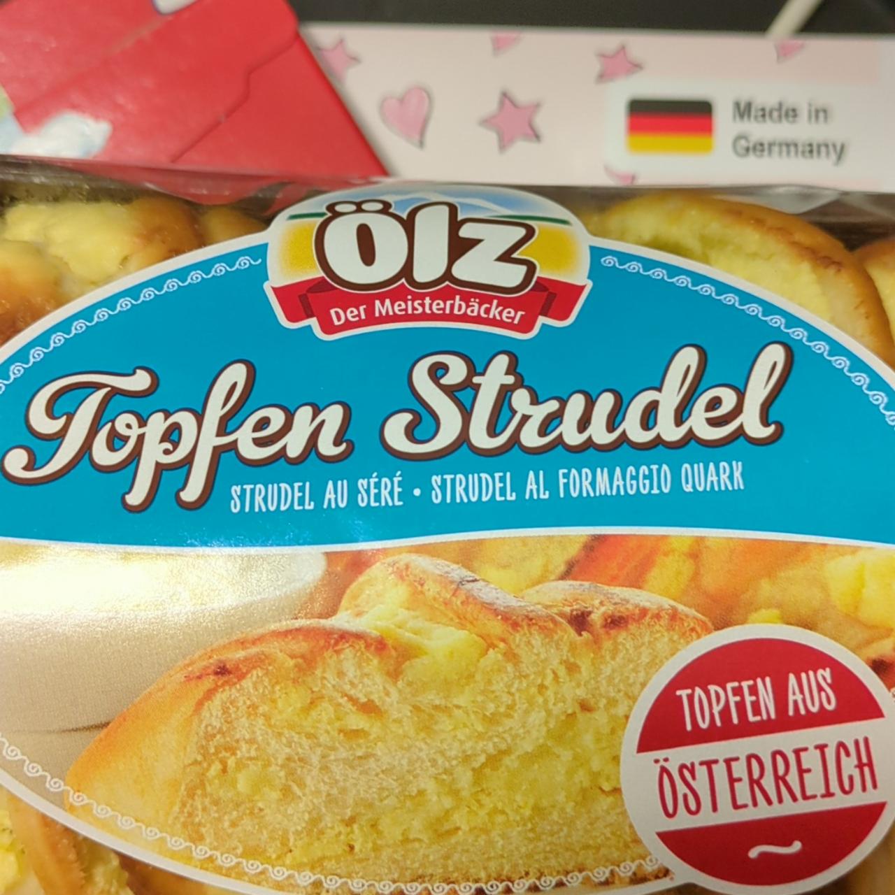 Fotografie - Topfen Strudel Ölz Der Meisterbäcker
