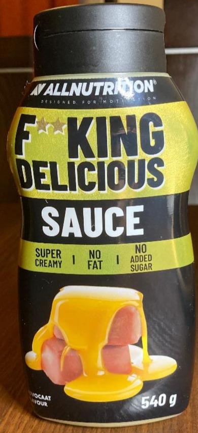 Fotografie - F**king delicicious sauce Vaječný likér Allnutrition