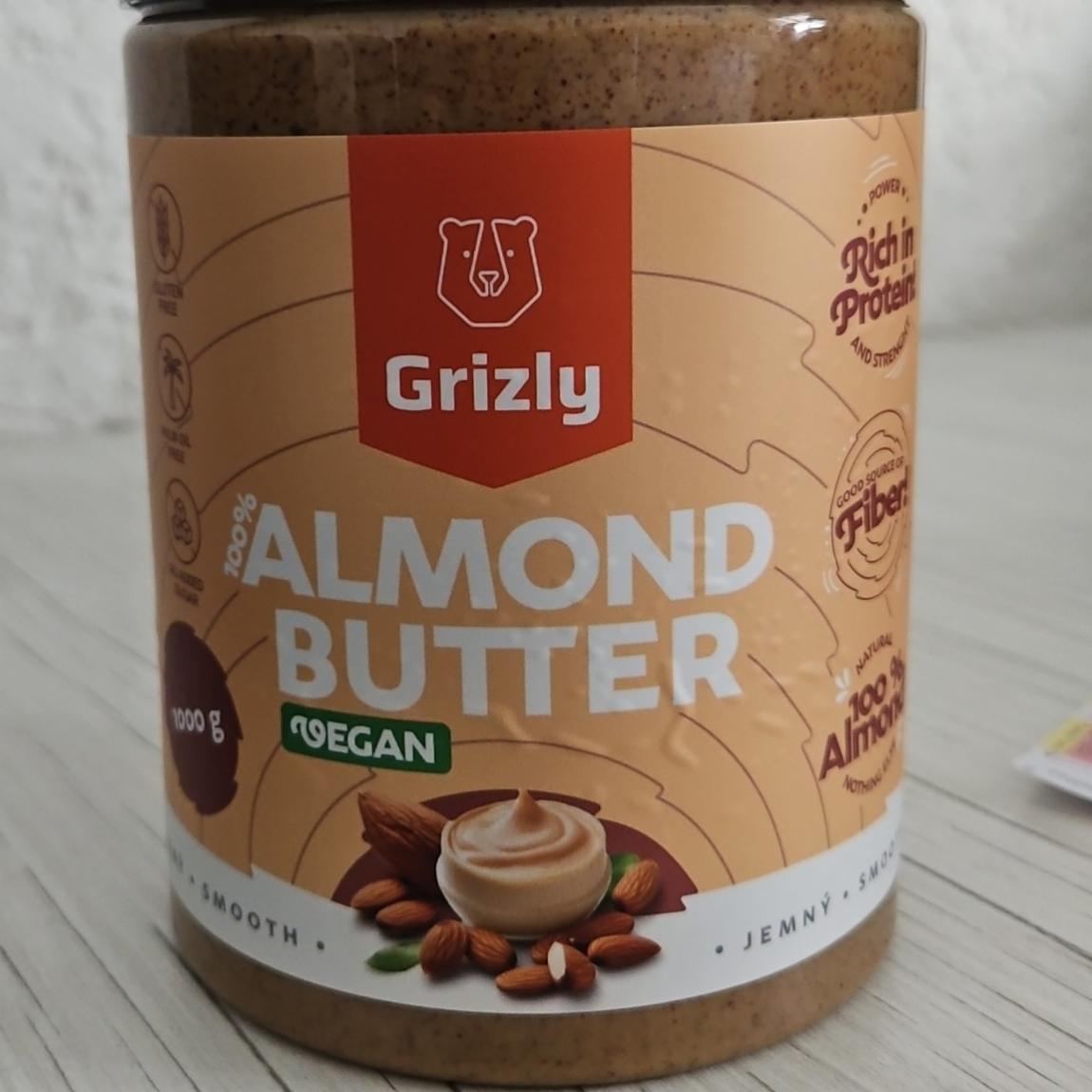 Fotografie - 100% Almond butter vegan Grizly