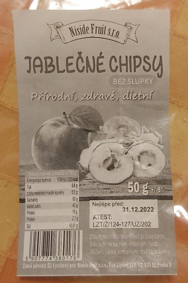 Fotografie - Jablečné chipsy bez slupky Niside Fruit