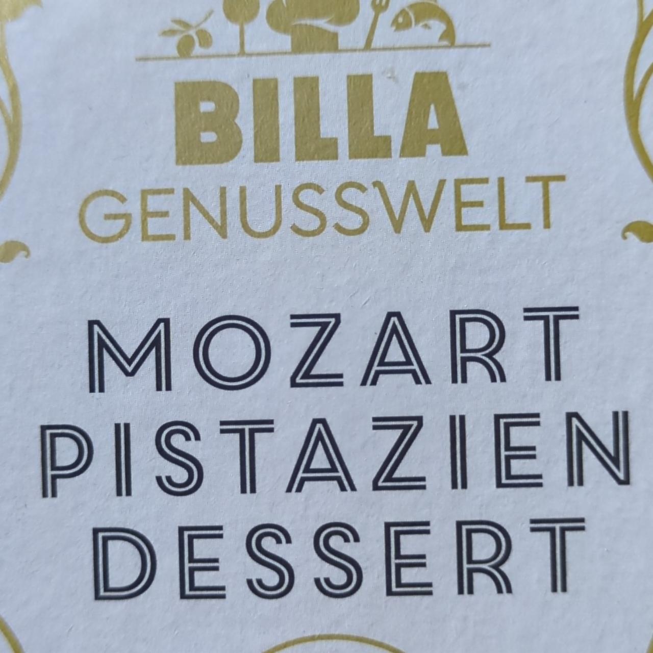 Fotografie - Mozart Pistazien Dessert Billa Genusswelt