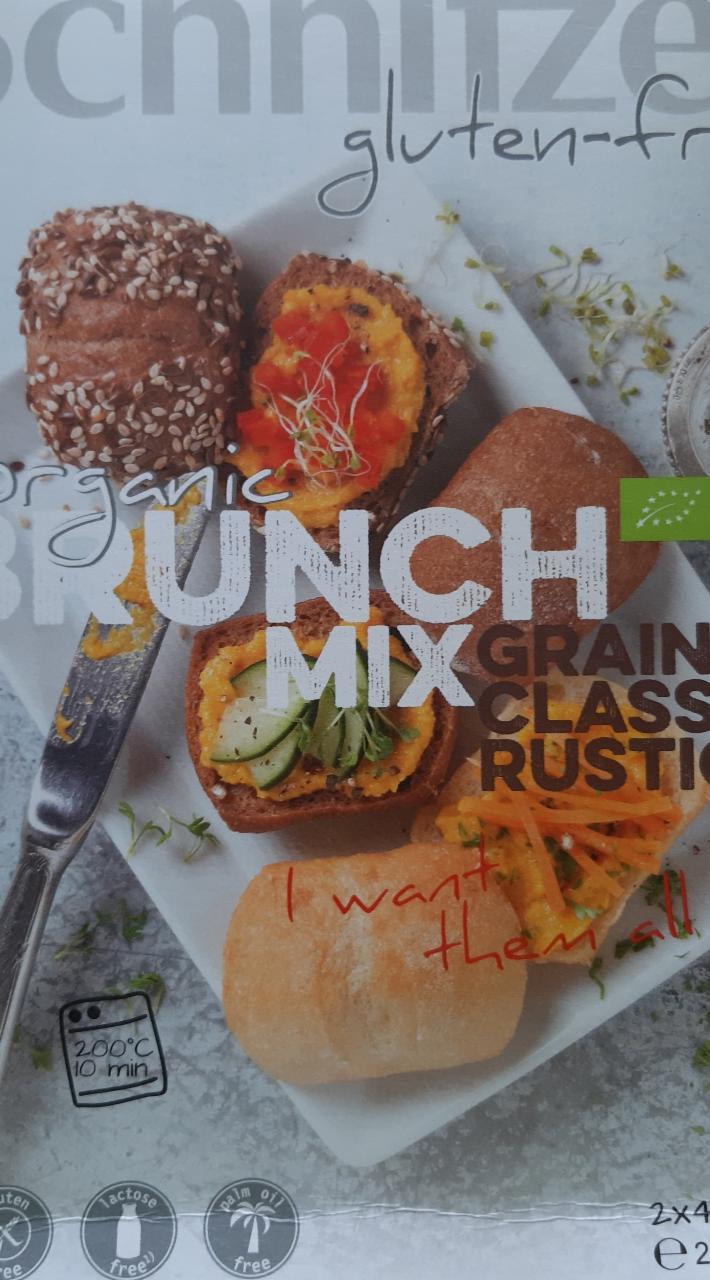 Fotografie - Organic Brunch Mix Grainy Classic Rustic gluten free Schnitzer