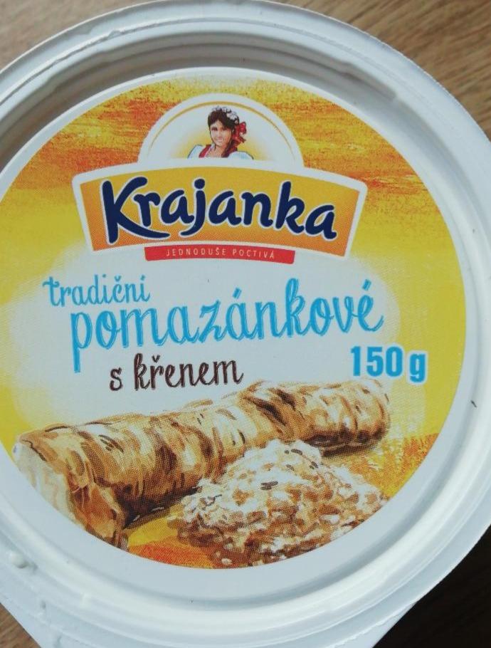 Fotografie - Tradiční pomazánkové máslo s křenem Krajanka