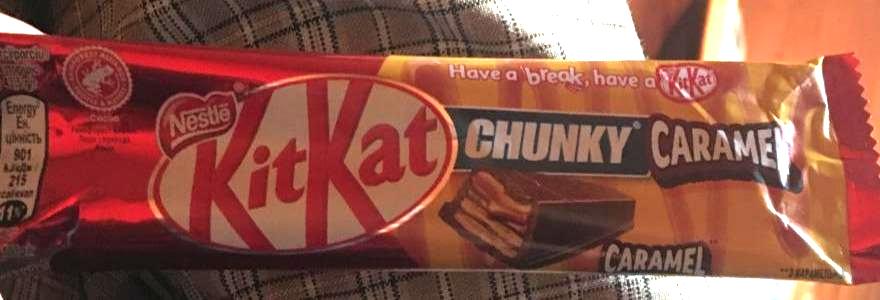 Fotografie - KitKat chunky caramel