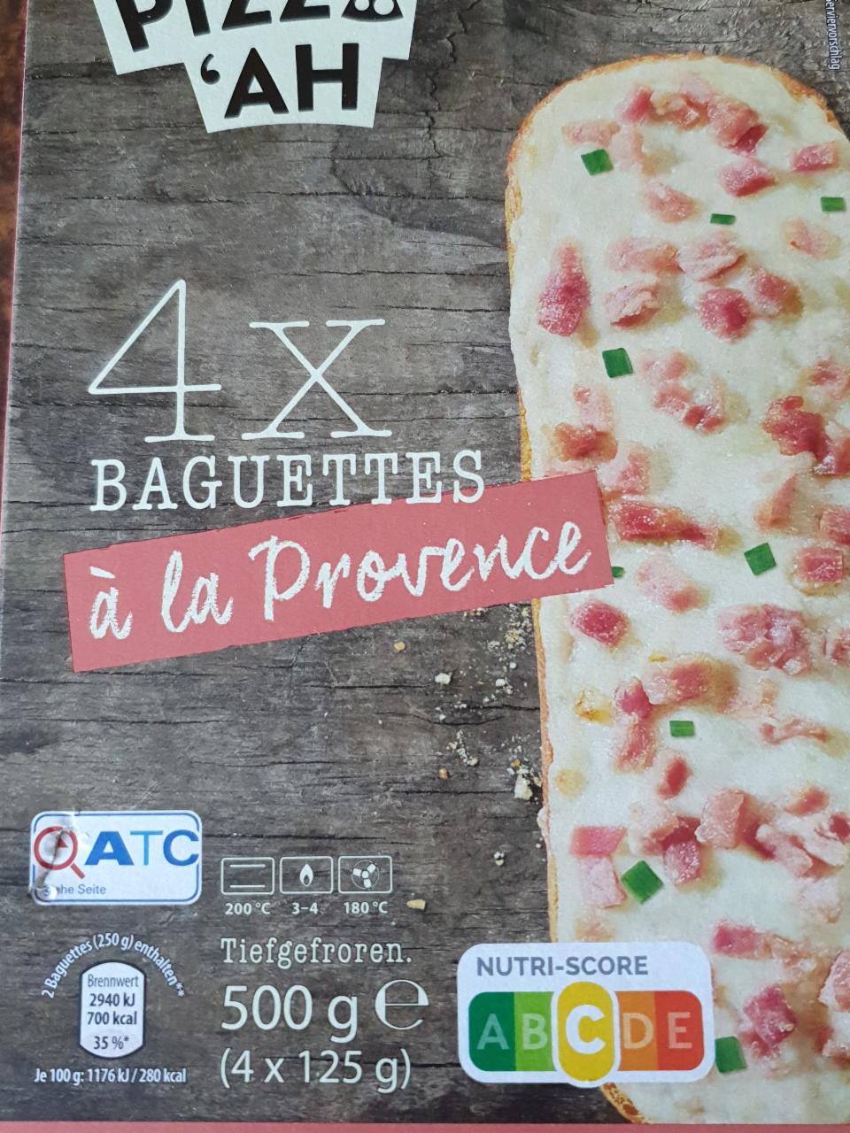 Fotografie - Baguettes à la Provence Pizz'AH