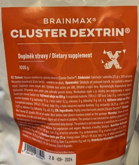 Fotografie - Cluster dextrin BrainMax