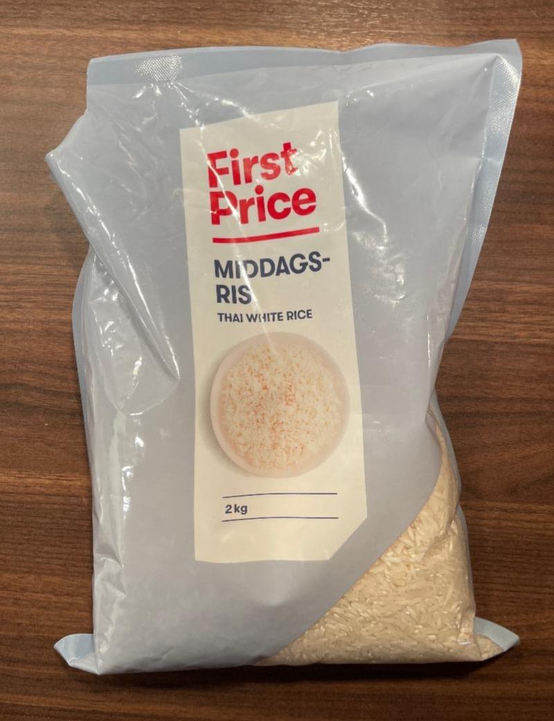 Fotografie - Middags-Ris thai white rice First Price