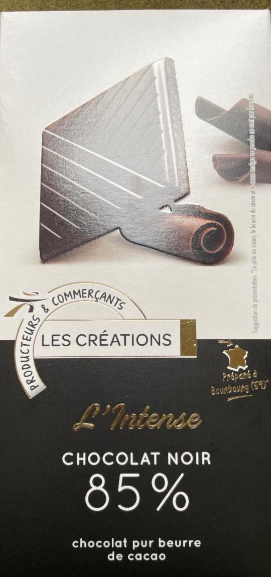 Fotografie - L'Intense Chocolat noir 85% Les Créations