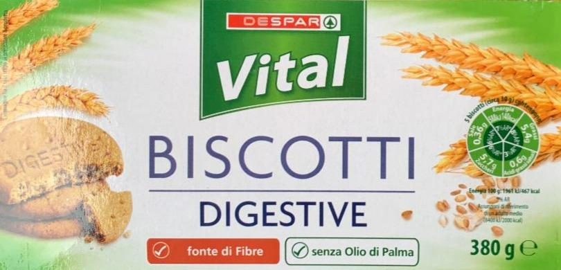 Fotografie - Vital Biscotti Digestive DeSpar