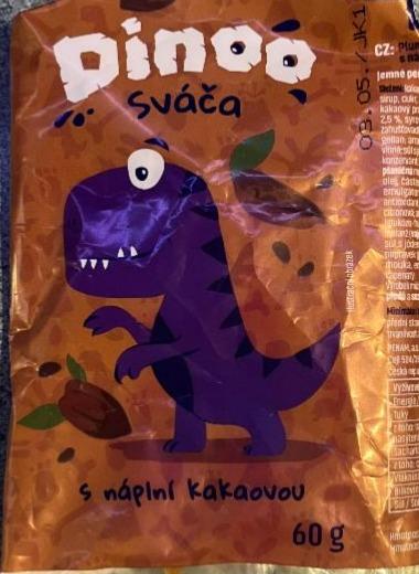 Fotografie - Sváča s náplní kakaovou Dinoo