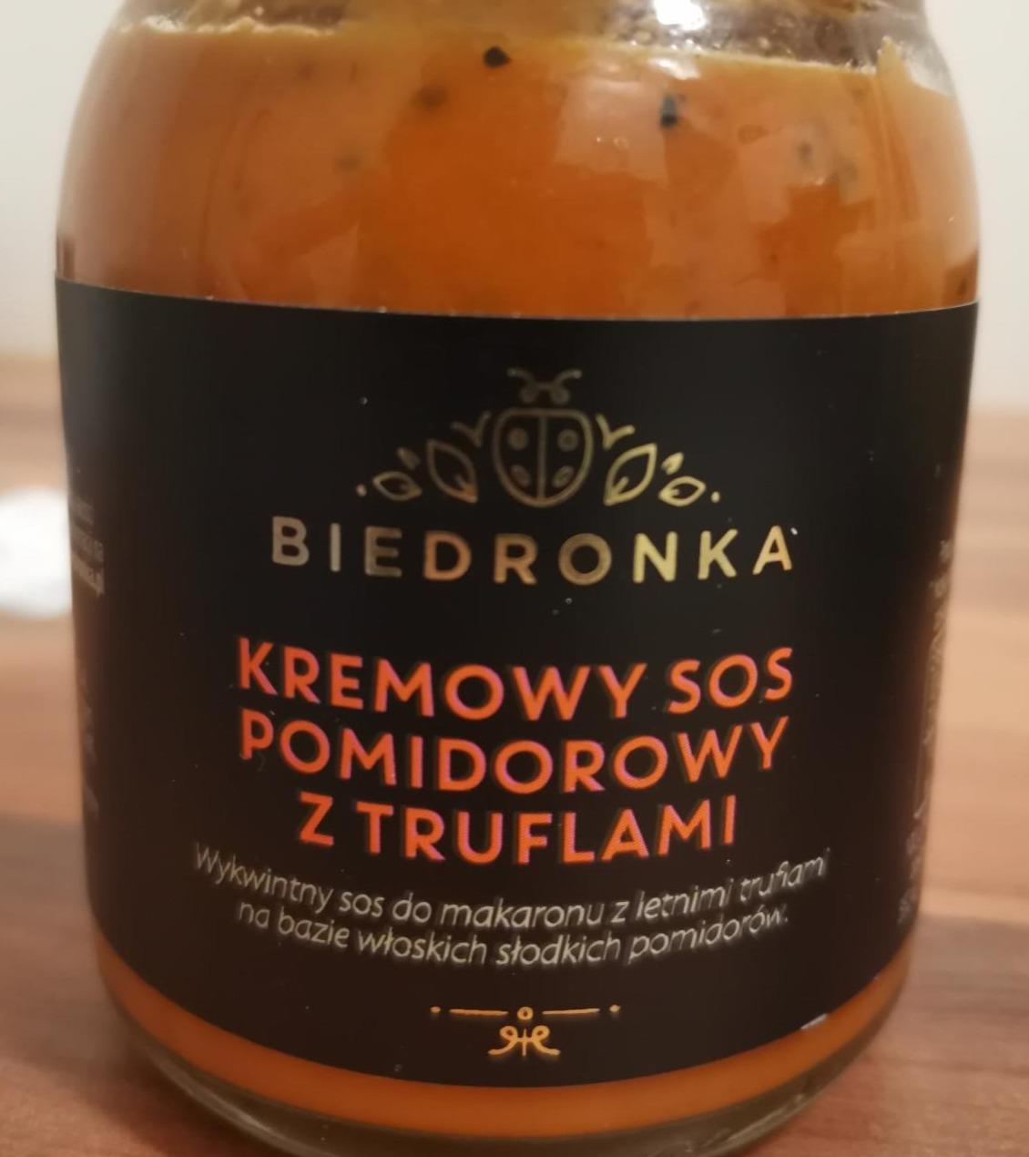 Fotografie - Kremowy sos pomidorowy z truflami Biedronka