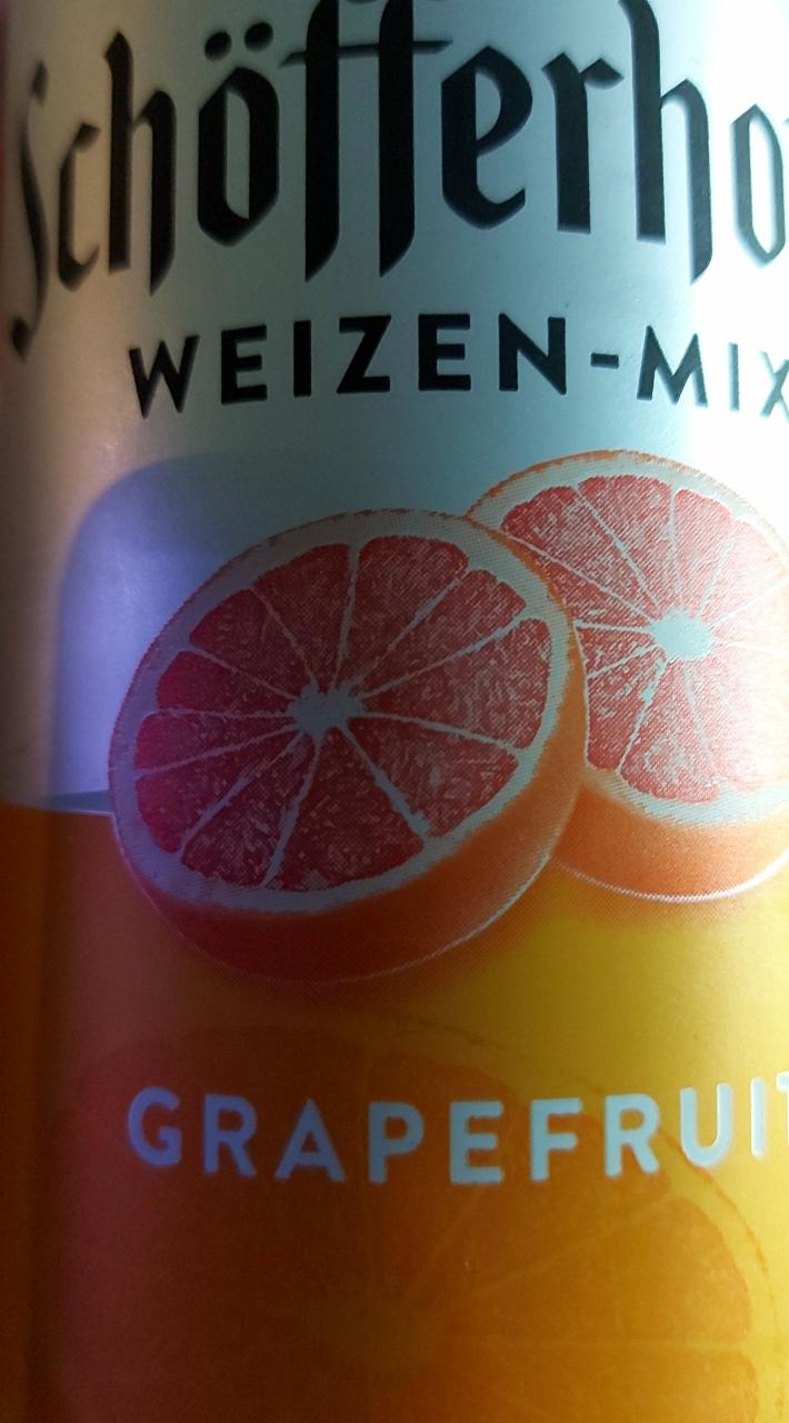 Fotografie - Schöfferhofer Weizen-Mix Grapefruit