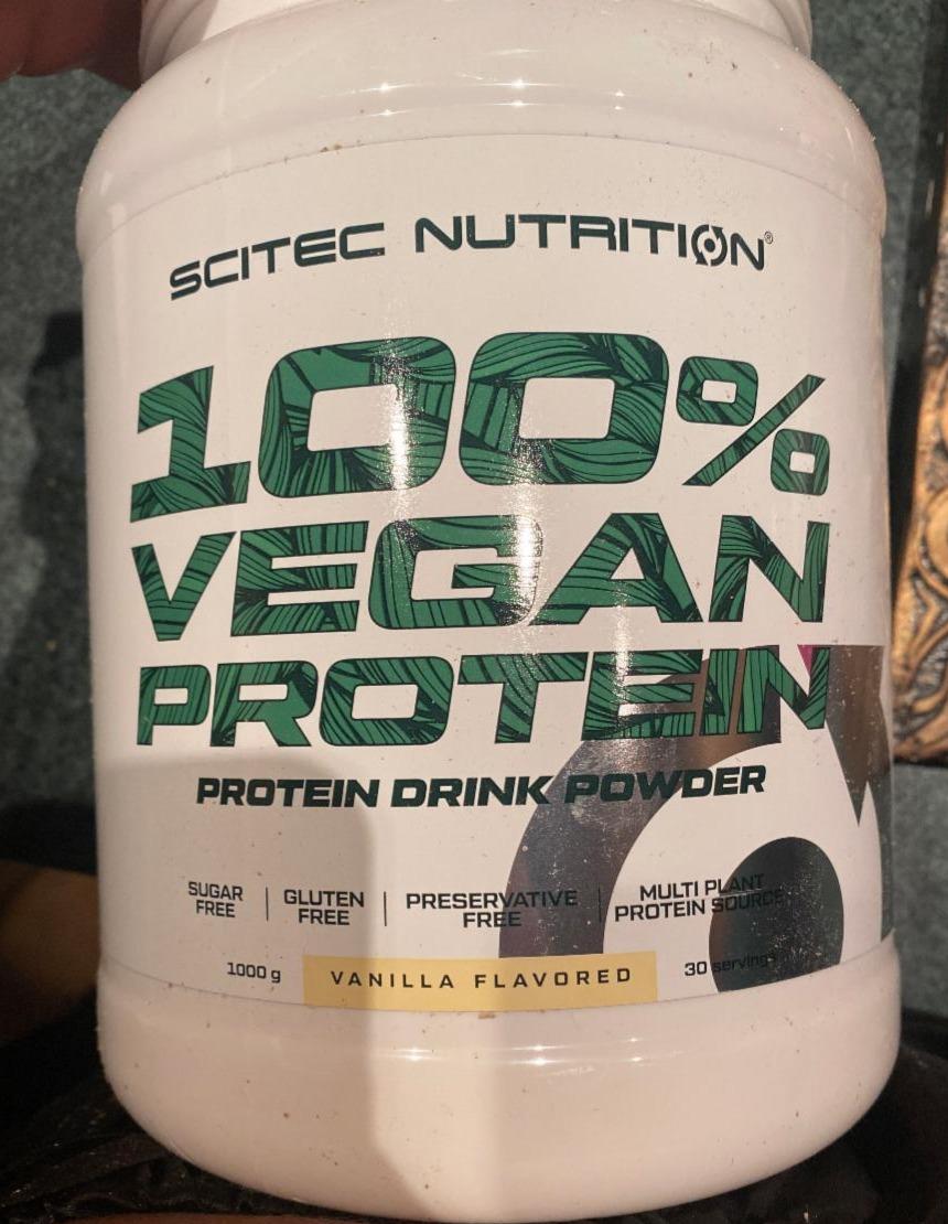 Fotografie - Vegan protein Vanilla Scitec Nutrition