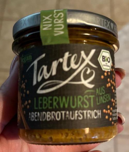 Fotografie - Abendbrotaufstrich Leberwurst aus Linsen Tartex