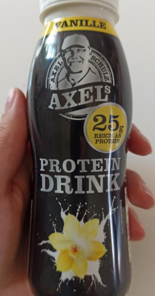 Fotografie - protein drink vanille - Axel Schulz