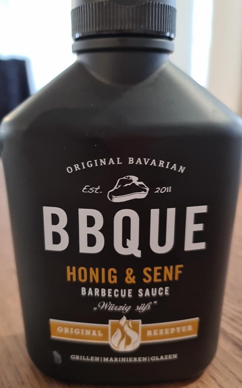 Fotografie - BBQUE Honig & Senf Barbecue Sauce Original Bavarian
