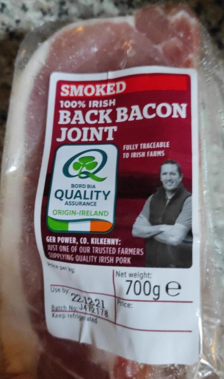 Fotografie - 100% Irish Smoked Back Bacon Joint