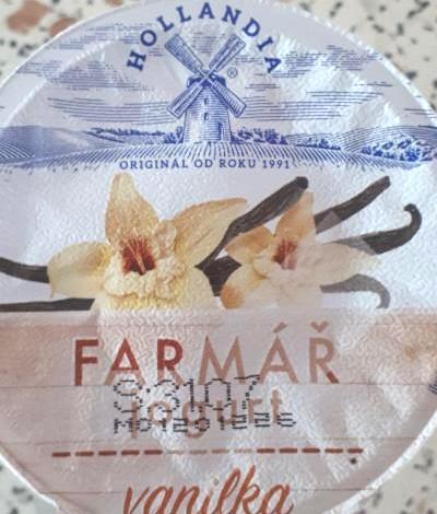 Fotografie - Farmář jogurt vanilka Hollandia