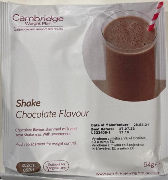 Fotografie - Shake Chocolate Flavour Cambridge Weight Plan