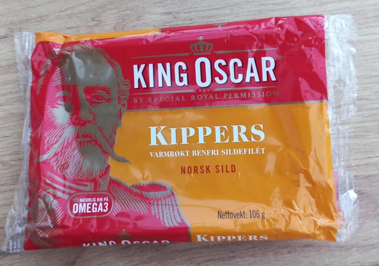 Fotografie - Kippers norsk sild varmrøkt benfri sildefilét King Oscar