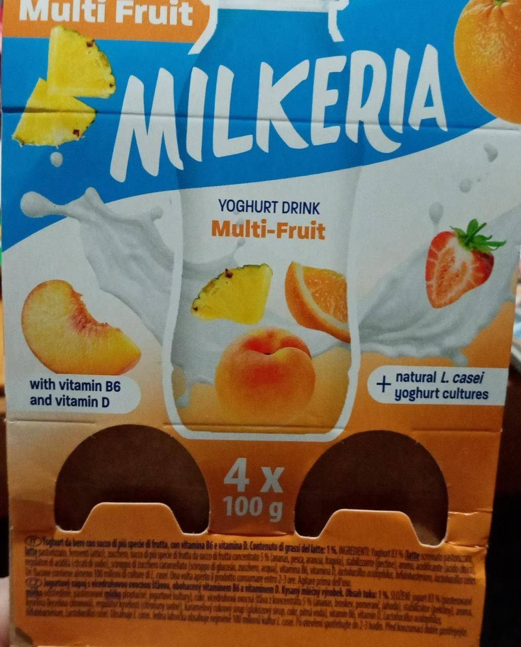 Fotografie - Yoghurt drink Multi-fruit Milkeria