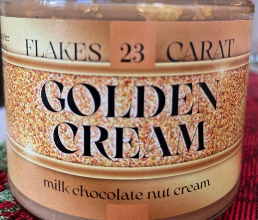 Fotografie - Golden Cream Milk chocolate nut cream FitMar