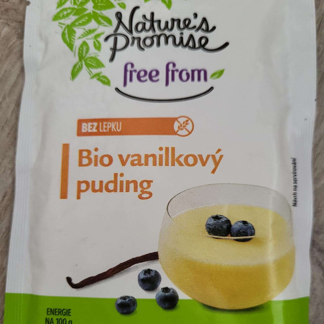 Fotografie - Bio vanilkový puding free from Nature's Promise
