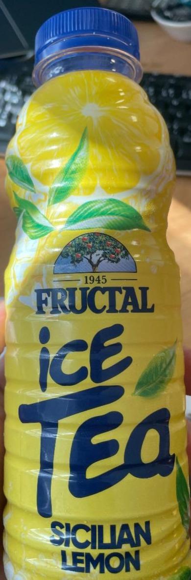 Fotografie - Ice tea Sicilian lemon Fructal